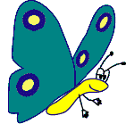 winkender Schmetterling